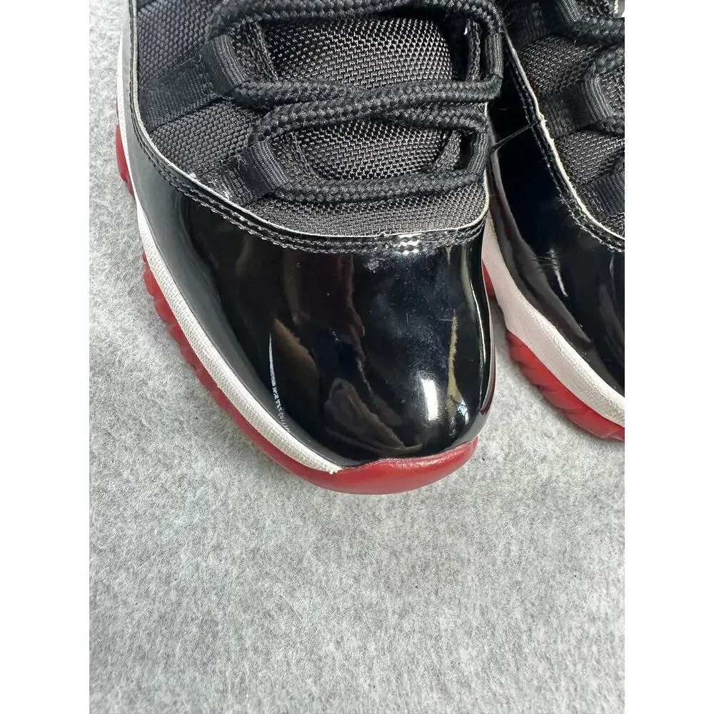 Jordan 11 Retro Playoffs Bred 2019 Patent Leather Sneaker US Men's 11